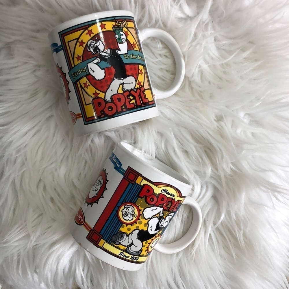 vintage 1990’s Popeye Classics Coffee mug